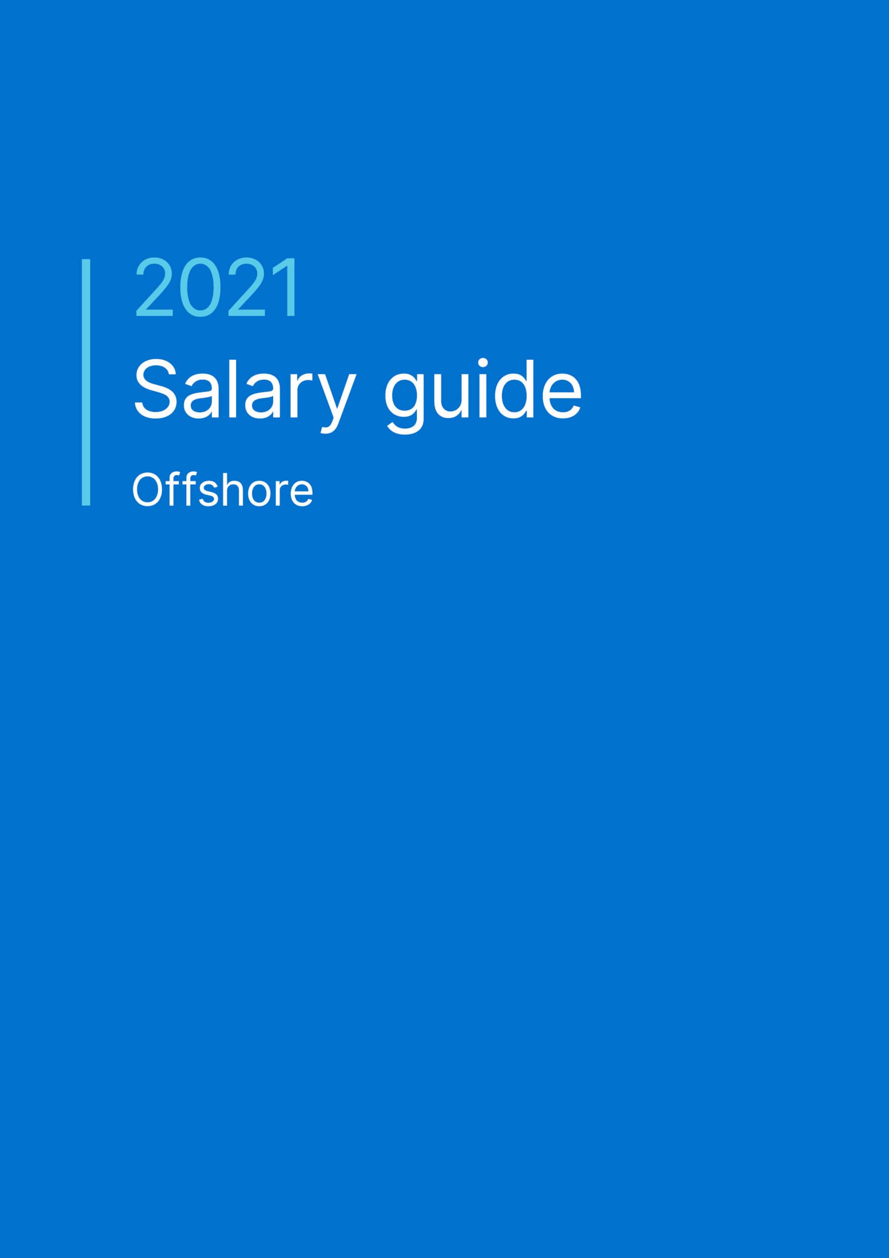 The Offshore Salary Guide 2021 Taylor Root