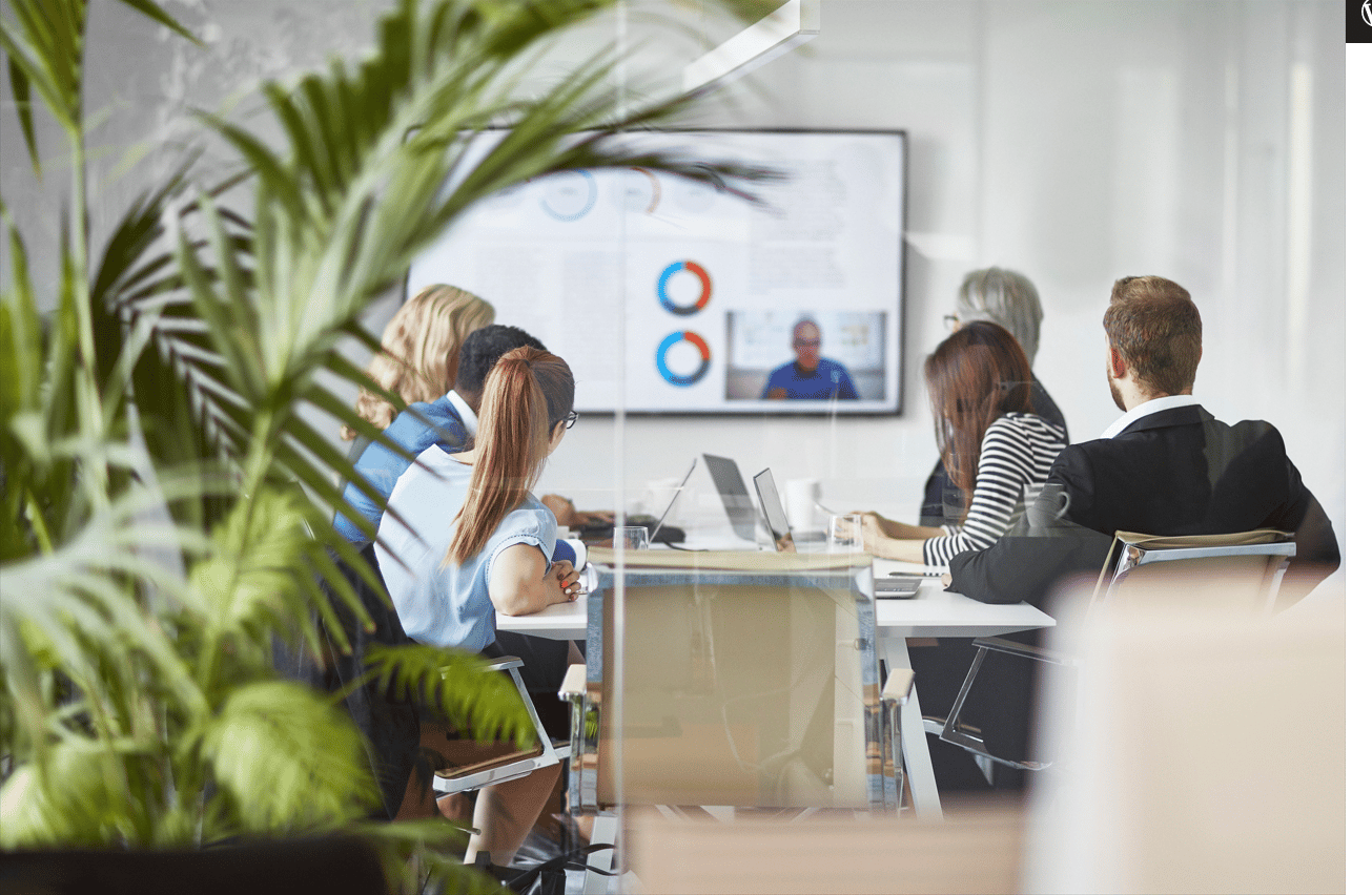 People in a meeting
