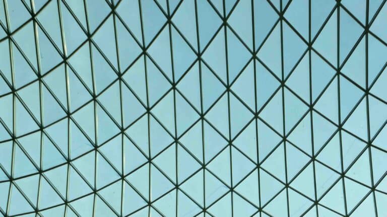 Abstract building close up