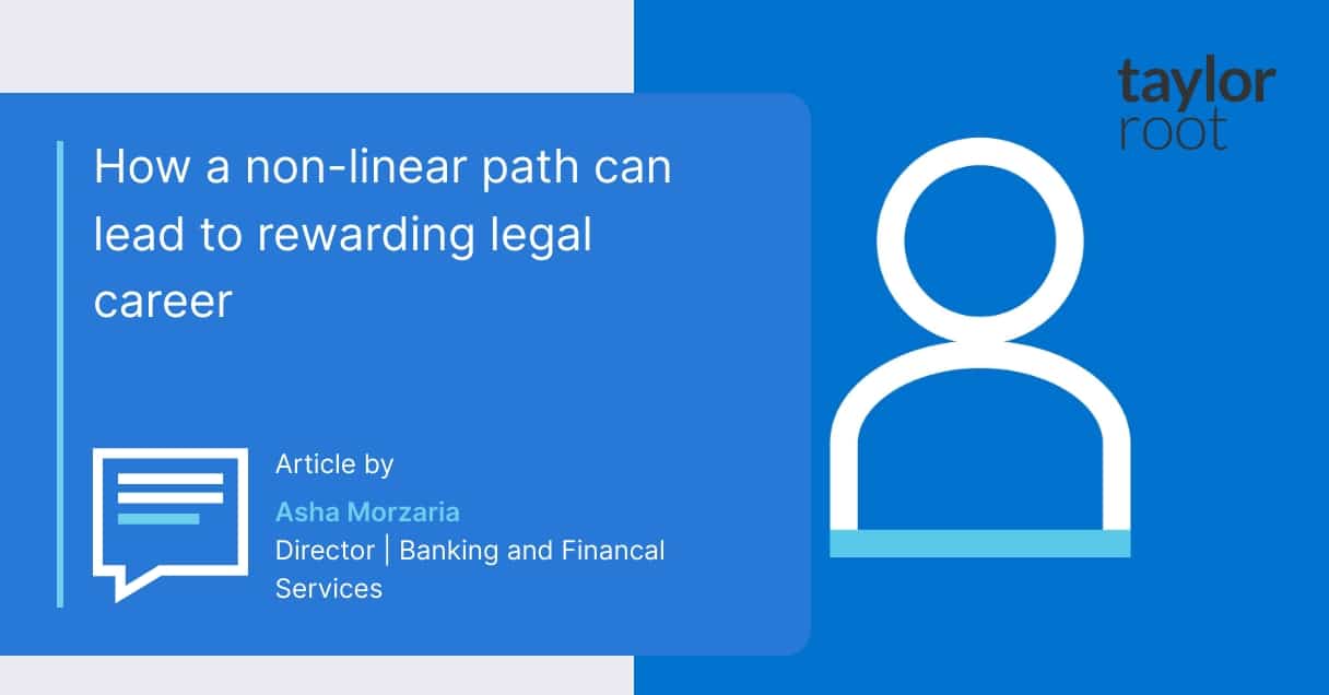 Why taking the non-linear path can lead to rewarding career moves