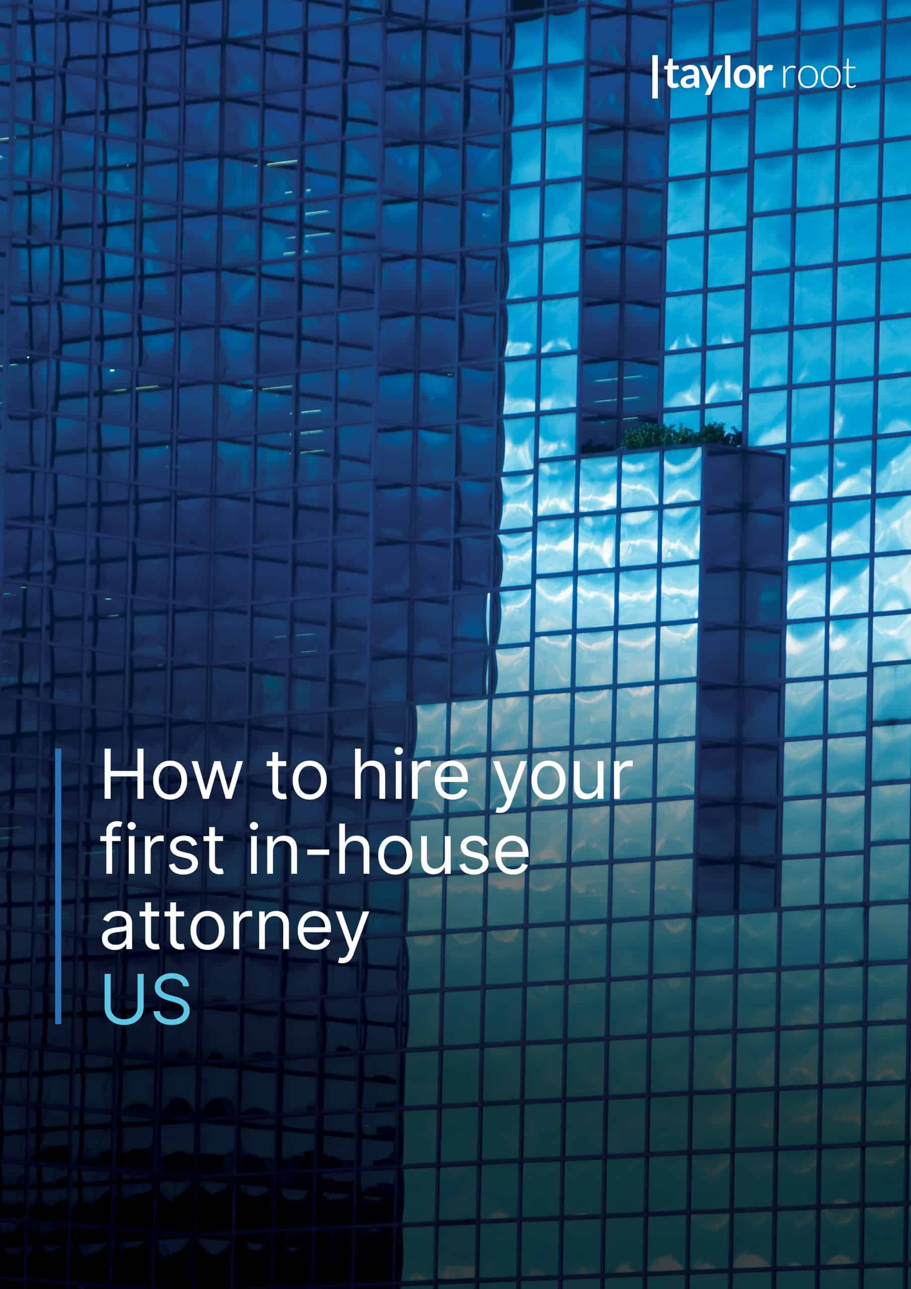 How to hire your first attorney report cover